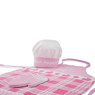 Apron set - pink